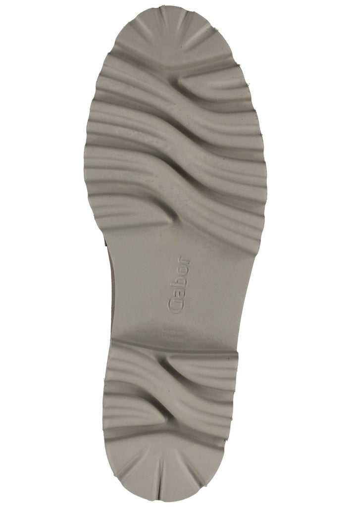 Gabor Slipper Veloursleder Hellbraun