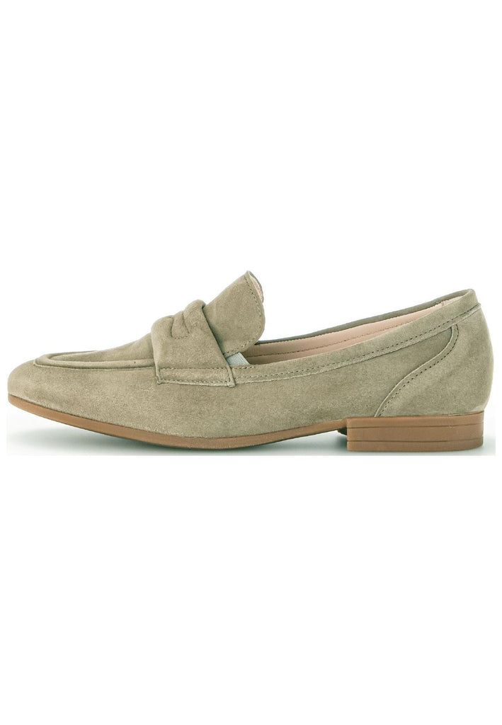 Gabor Slipper Veloursleder Khaki