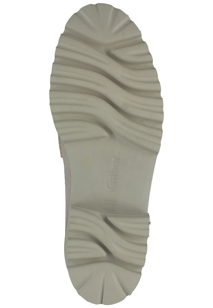 Gabor Slipper Veloursleder Leinen