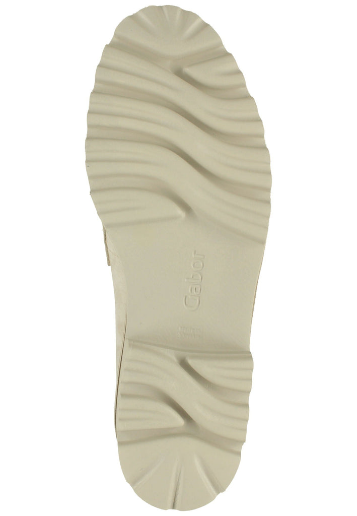 Gabor Slipper Veloursleder Leinen