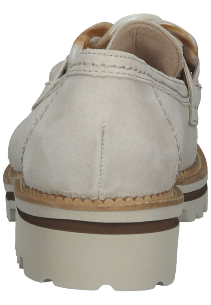 Gabor Slipper Veloursleder Leinen