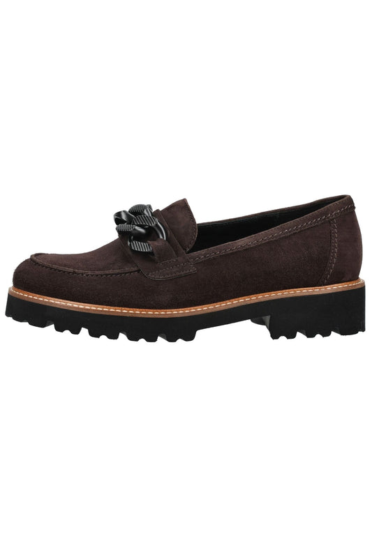 Gabor Slipper Veloursleder Mocca