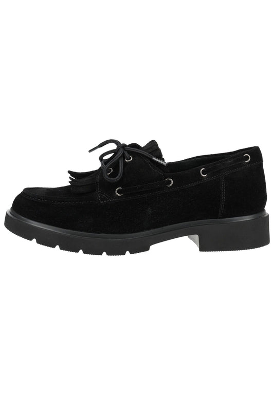 Gabor Slipper Veloursleder Schwarz