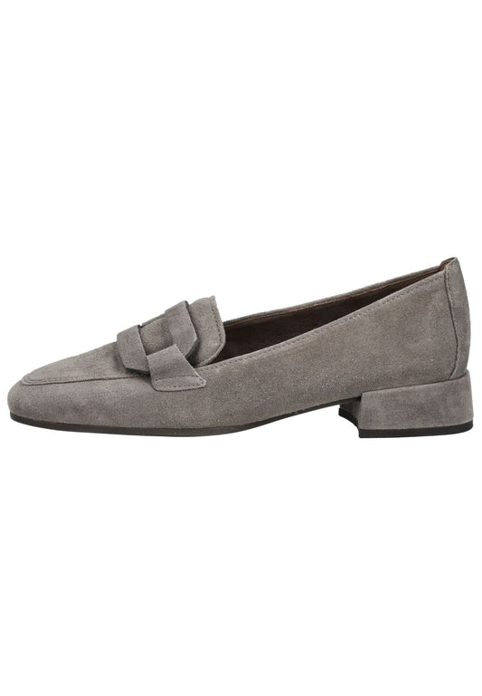 Gabor Slipper Veloursleder Taupe