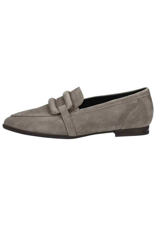 Gabor Slipper Veloursleder Taupe