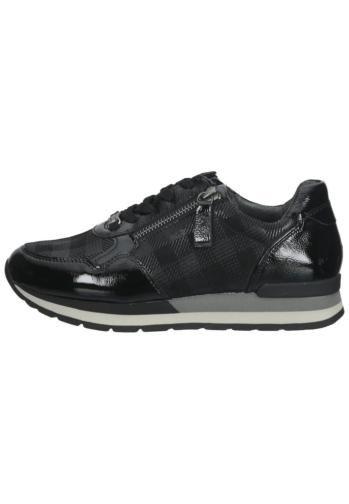 Sneaker Gabor Sneaker Leder Schwarz Lack