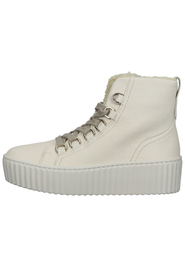 Sneaker Gabor Sneaker Nappaleder Creme Warmfutter