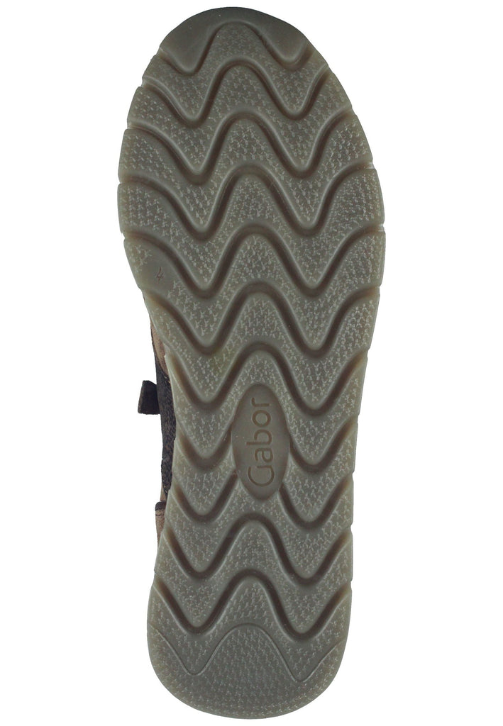 Sneaker Gabor Sneaker Veloursleder Mittelbraun