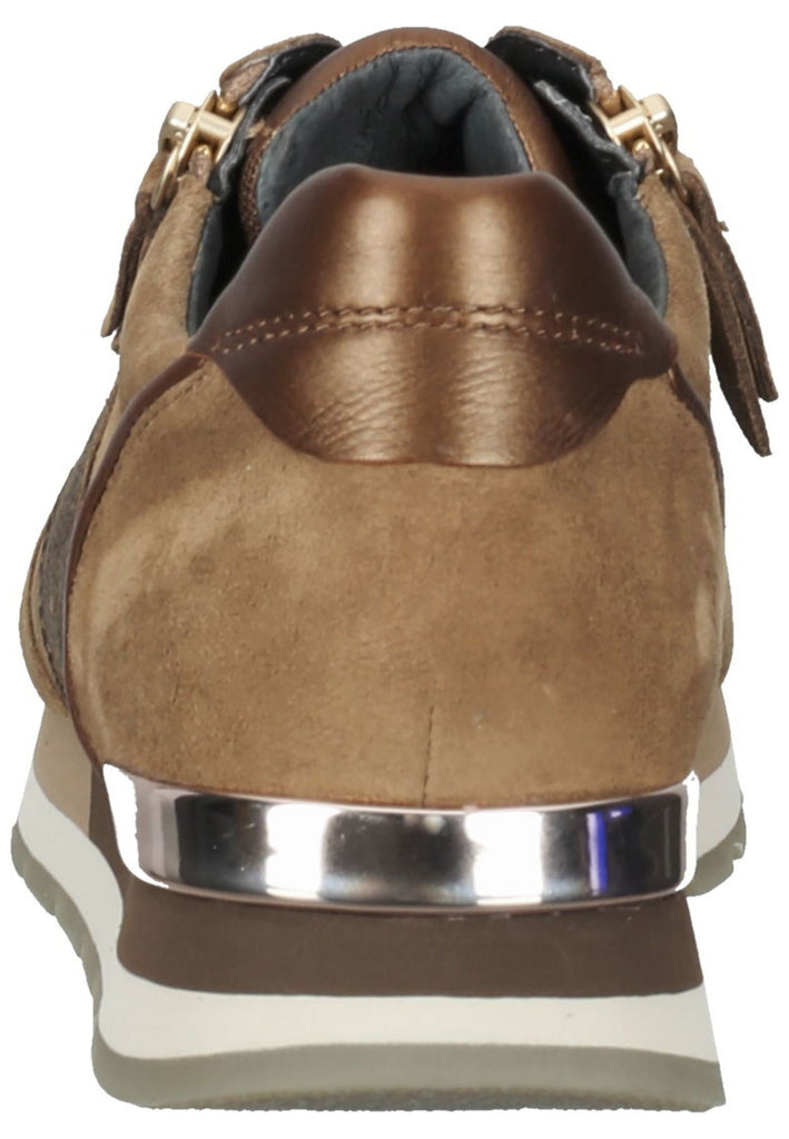 Sneaker Gabor Sneaker Veloursleder Mittelbraun