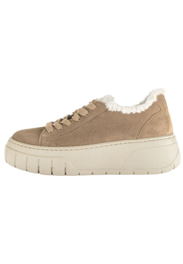 Sneaker Gabor Sneaker Veloursleder/Textil Desert