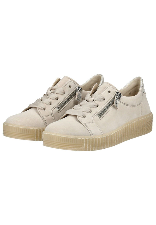 Gabor Sneaker Leder Beige