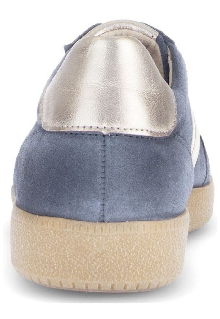 Gabor Sneaker Leder Blau/Beige