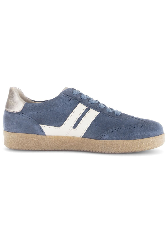 Gabor Sneaker Leder Blau/Beige