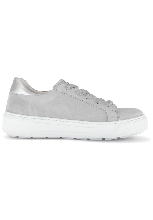 Gabor Sneaker Leder Hellgrau