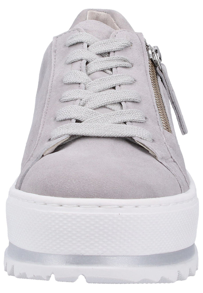 Gabor Sneaker Leder Hellgrau