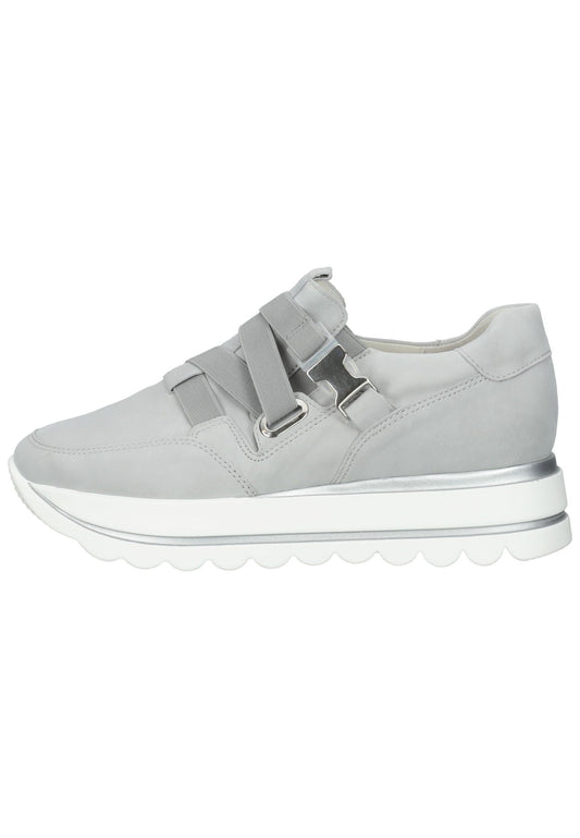 Gabor Sneaker Leder Hellgrau