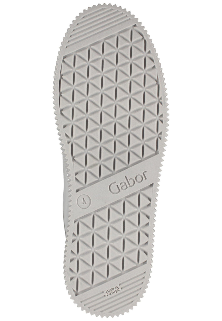 Gabor Sneaker Leder Hellgrau