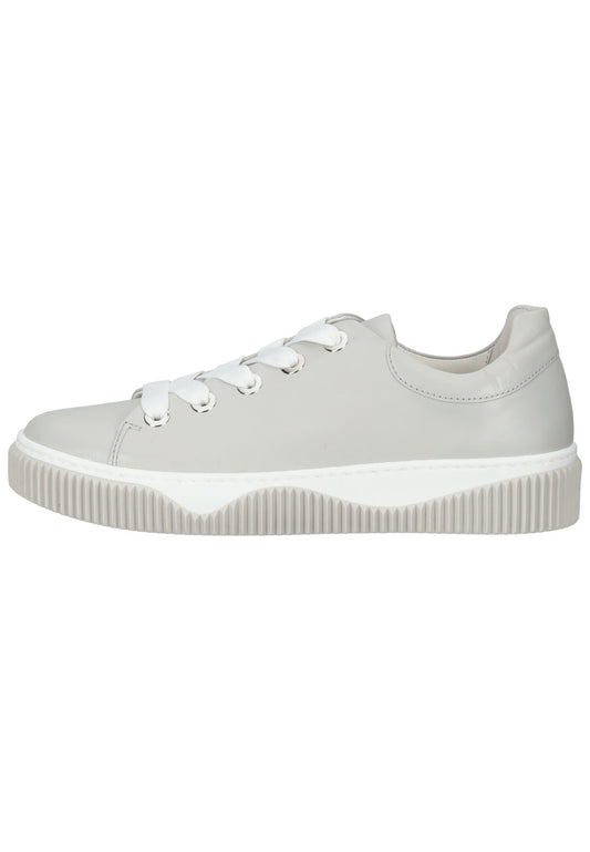 Gabor Sneaker Leder Hellgrau