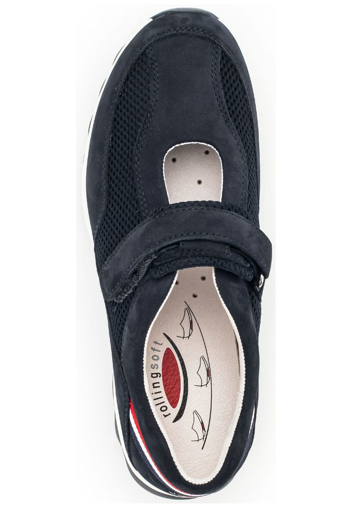 Gabor Sneaker Leder/Mesh Nachtblau