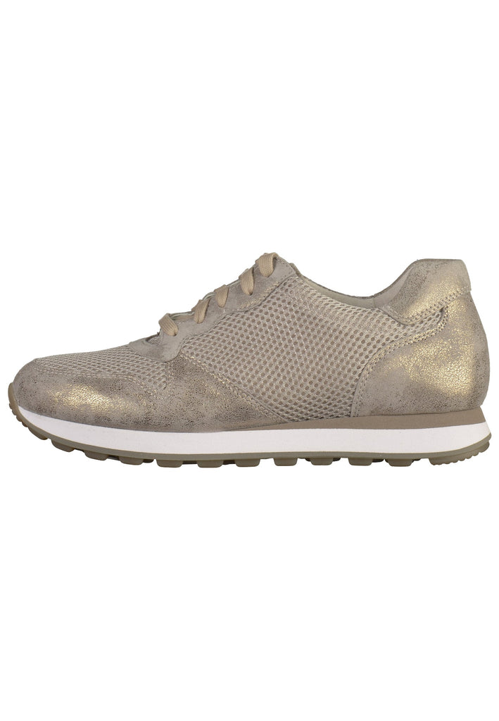 Gabor Sneaker Leder/Mesh Taupe