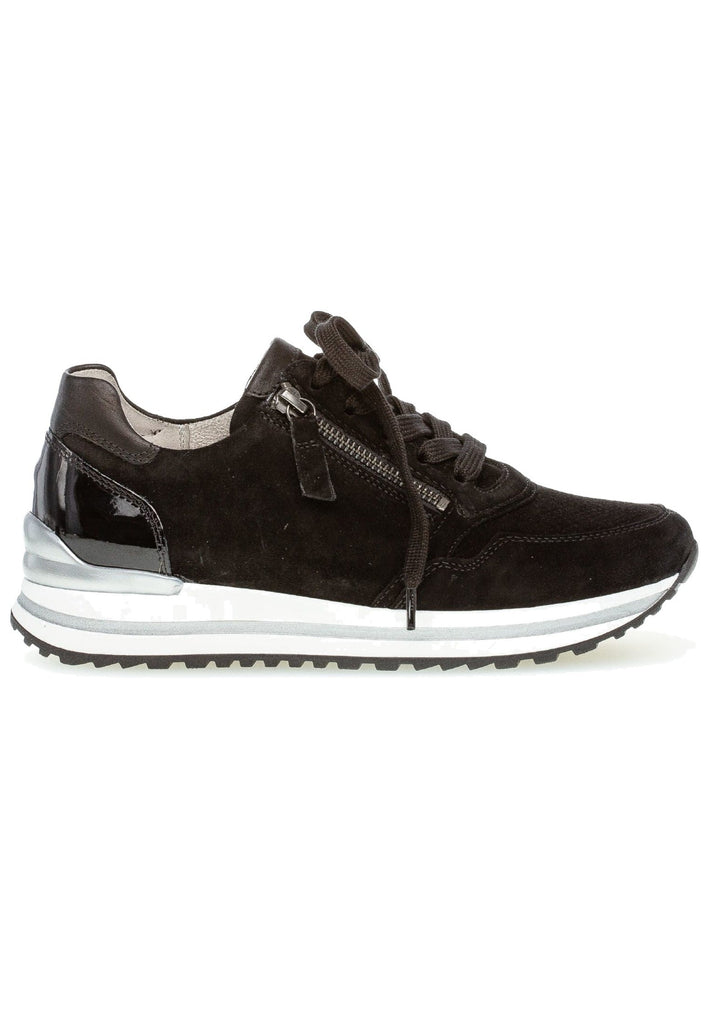 Gabor Sneaker Leder Schwarz