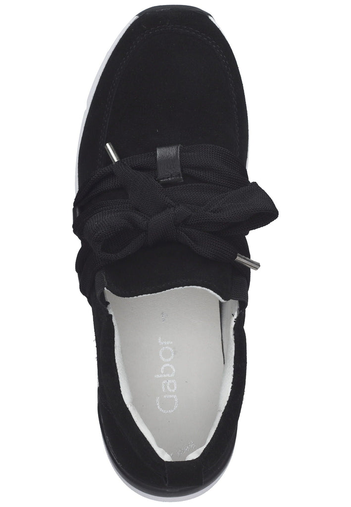Gabor Sneaker Leder Schwarz