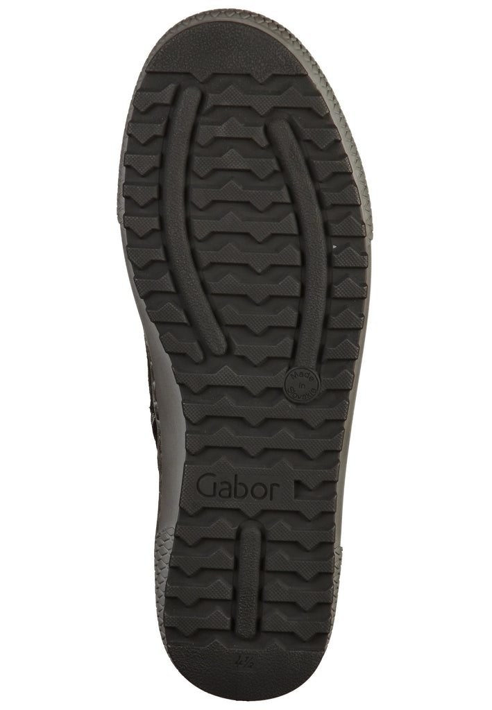 Gabor Sneaker Leder Schwarz
