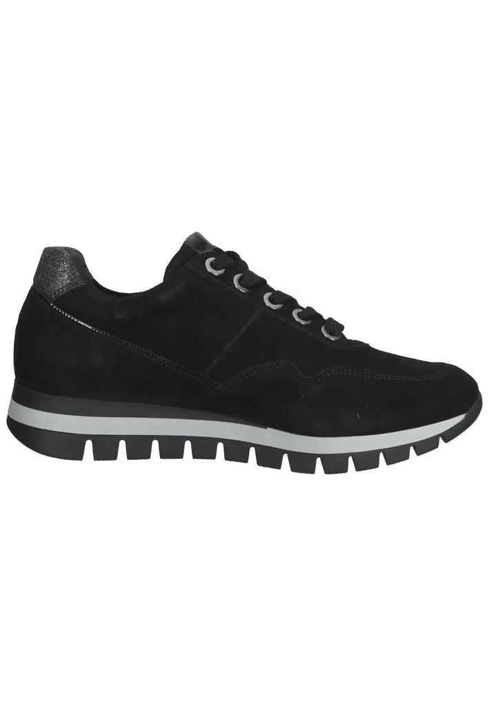 Gabor Sneaker Leder Schwarz/Anthrazit