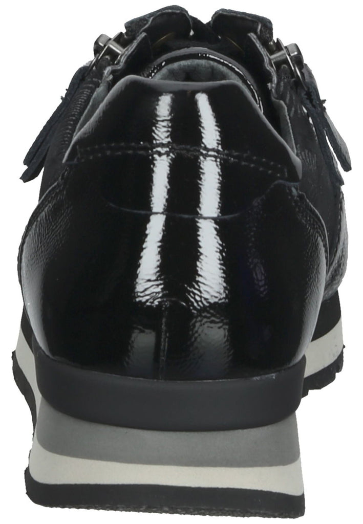 Gabor Sneaker Leder Schwarz Lack