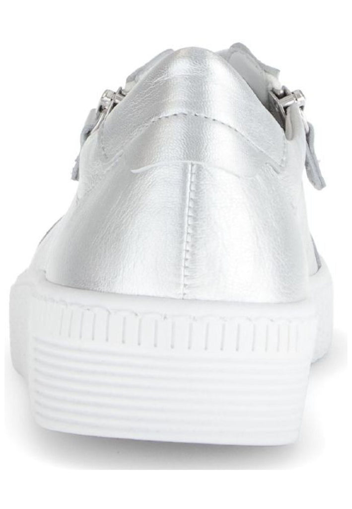 Gabor Sneaker Leder Silber