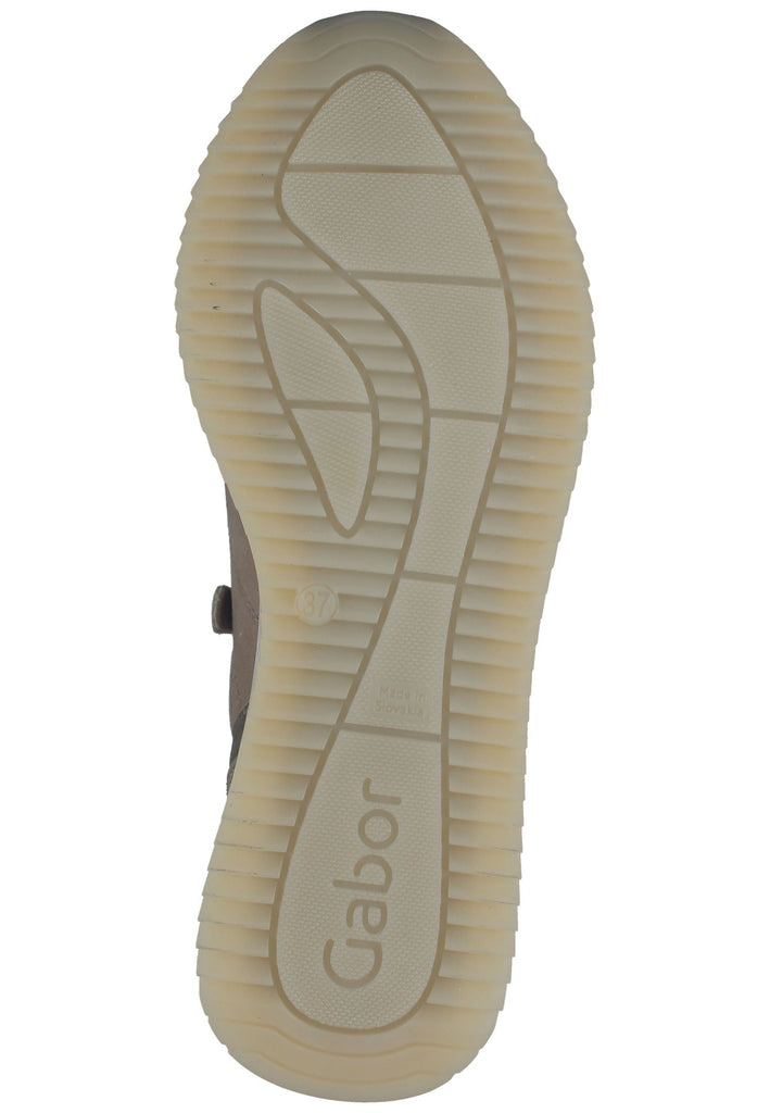 Gabor Sneaker Leder/Textil Nude