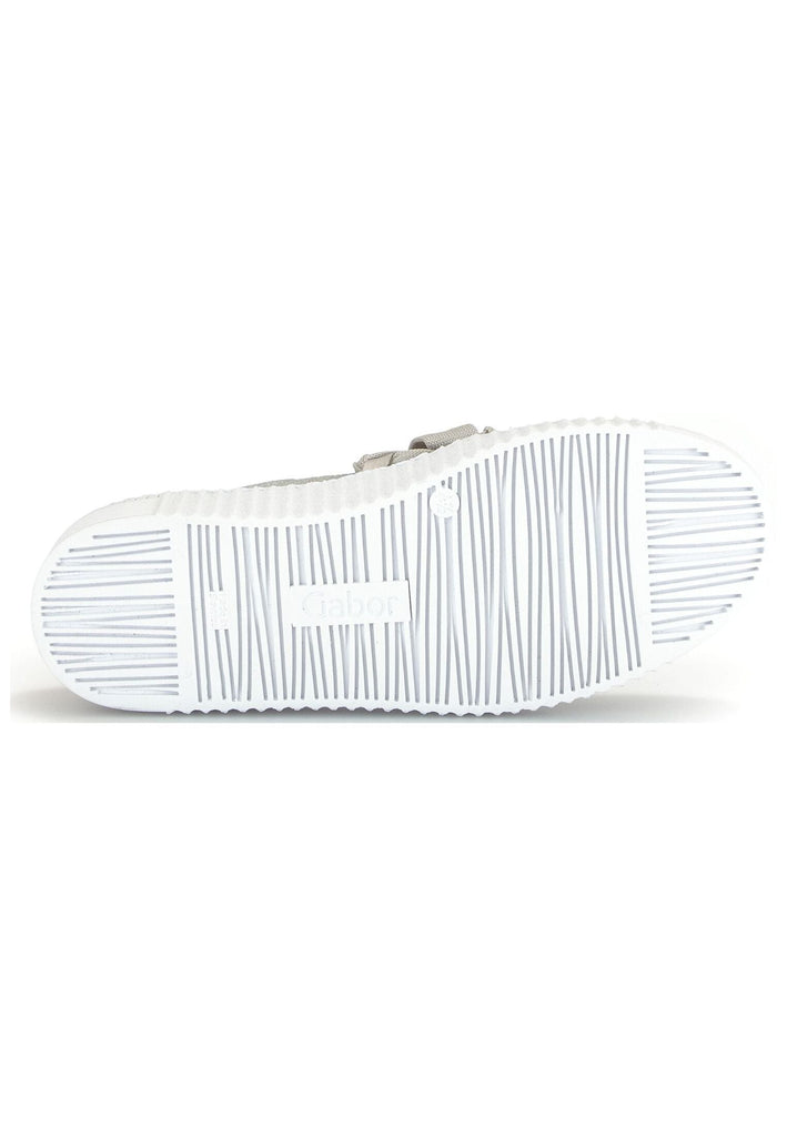 Gabor Sneaker Leder/Textil Silber