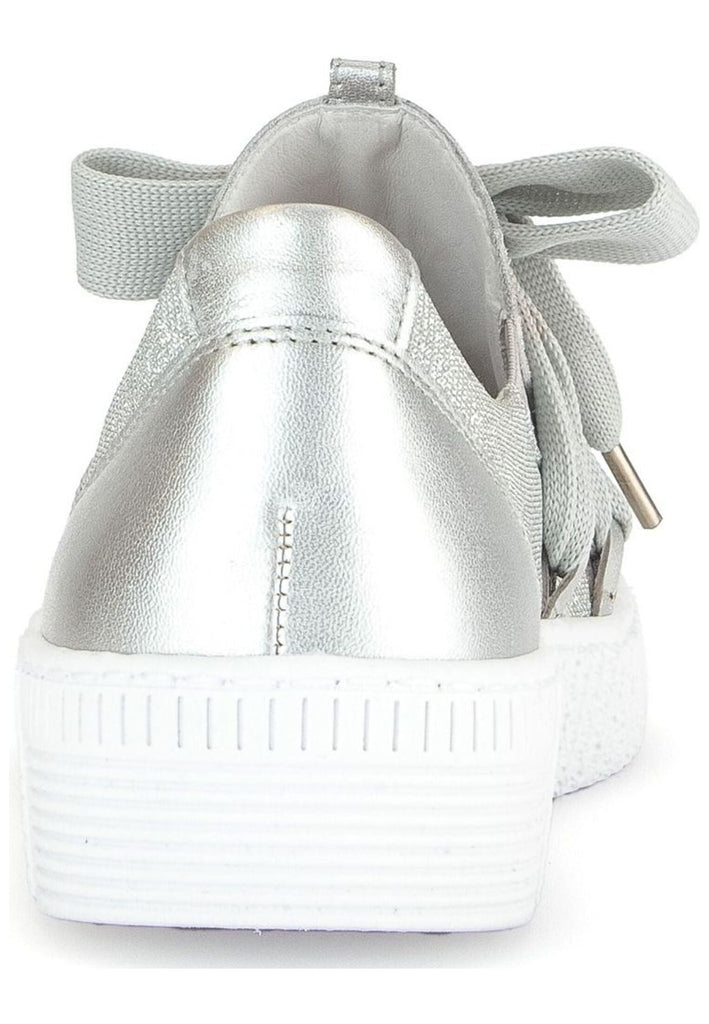 Gabor Sneaker Leder/Textil Silber