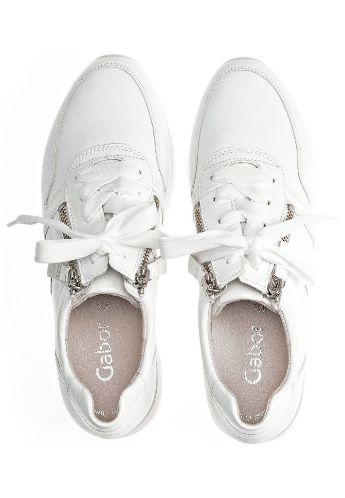 Gabor Sneaker Leder/Textil Weiß