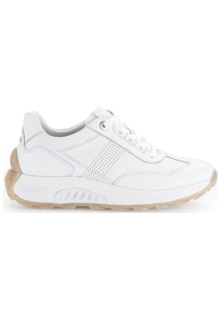 Gabor Sneaker Leder/Textil Weiß