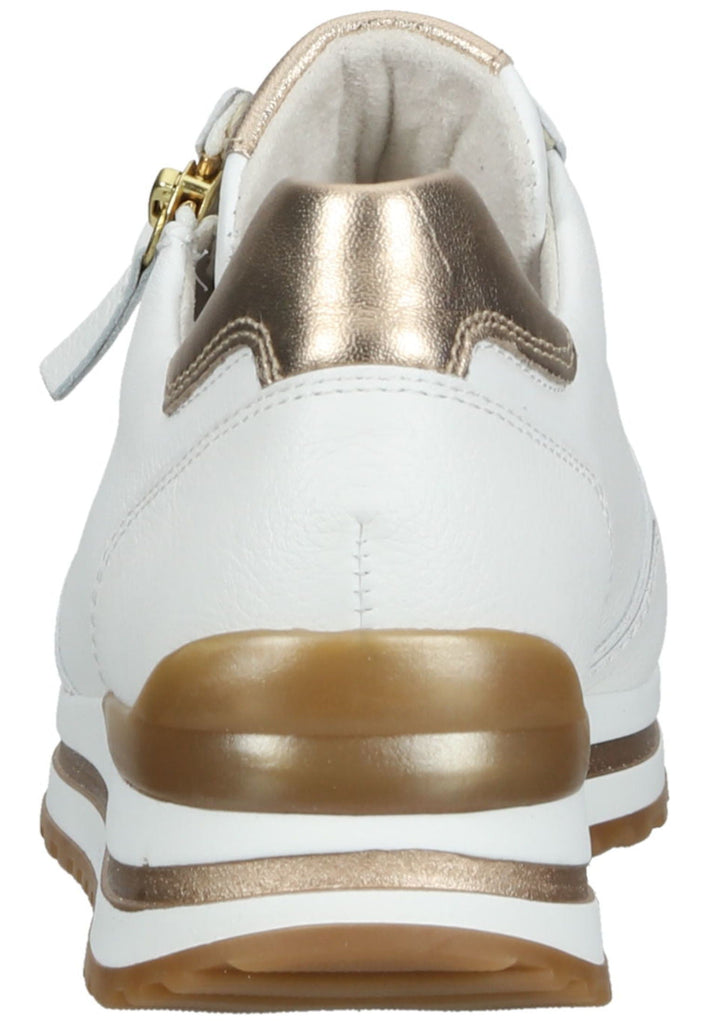 Gabor Sneaker Leder/Textil Weiß Kombi