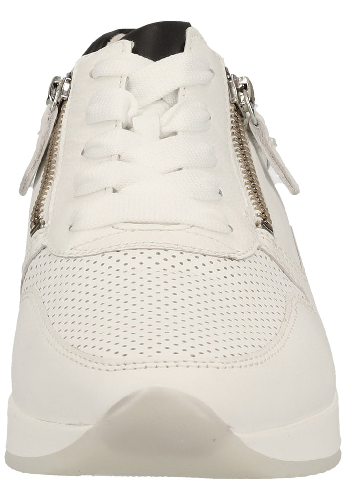 Gabor Sneaker Leder Weiß/Schwarz