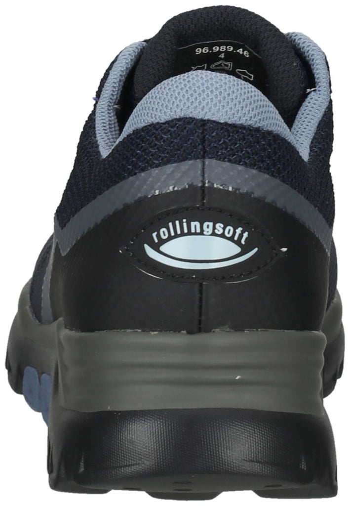 Gabor Sneaker Lederimitat/Textil Blau/Schwarz