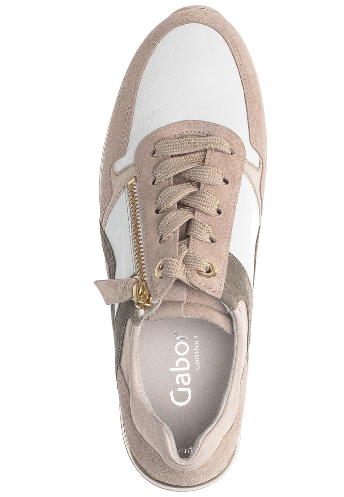 Gabor Sneaker Nappaleder Beige