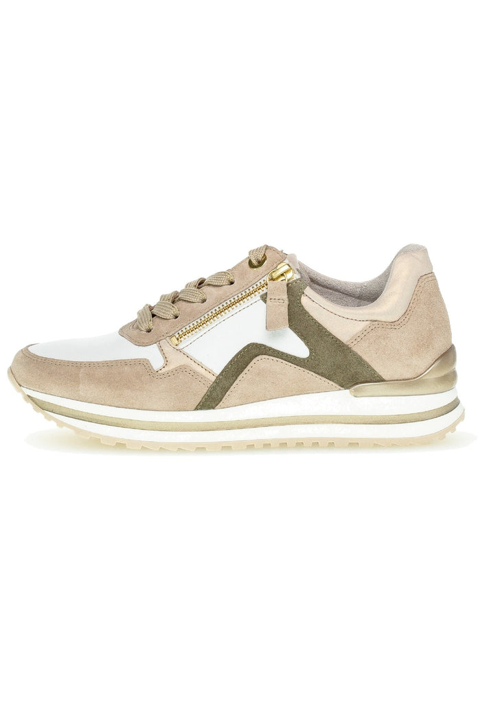 Gabor Sneaker Nappaleder Beige