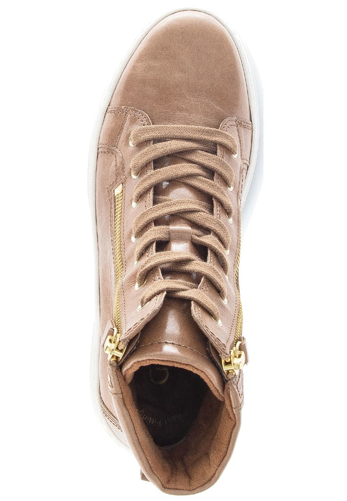 Gabor Sneaker Nappaleder Mittelbraun
