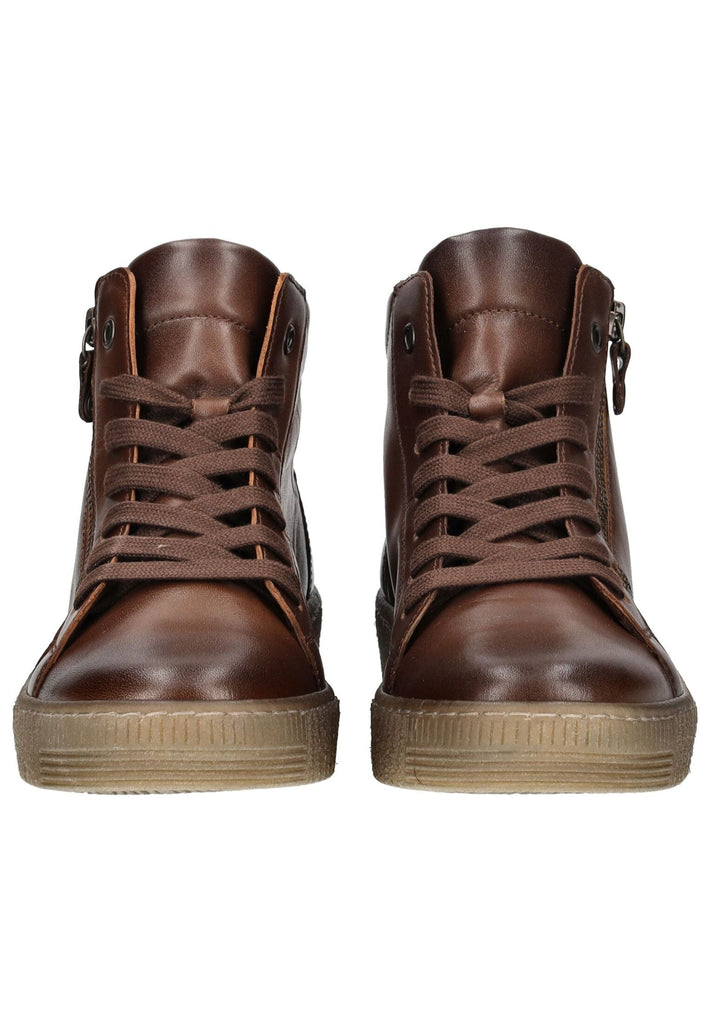 Gabor Sneaker Nappaleder Mittelbraun