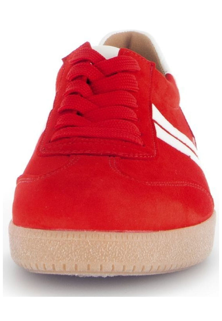 Gabor Sneaker Nappaleder Rot/Weiß