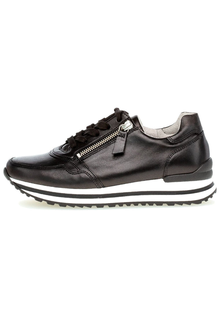 Gabor Sneaker Nappaleder Schwarz