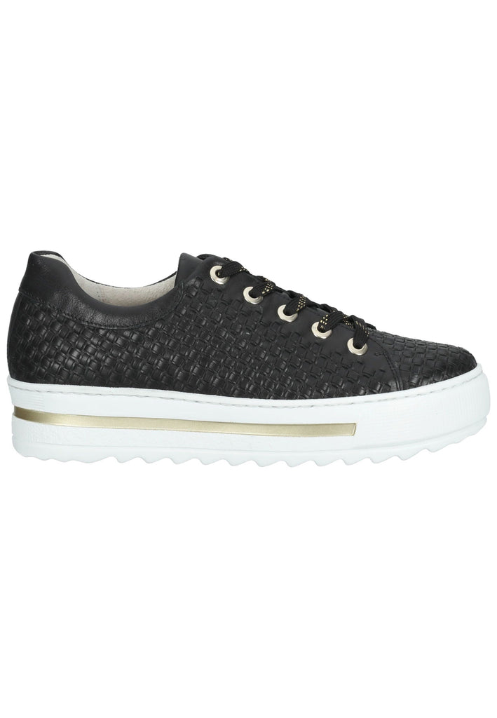 Gabor Sneaker Nappaleder Schwarz