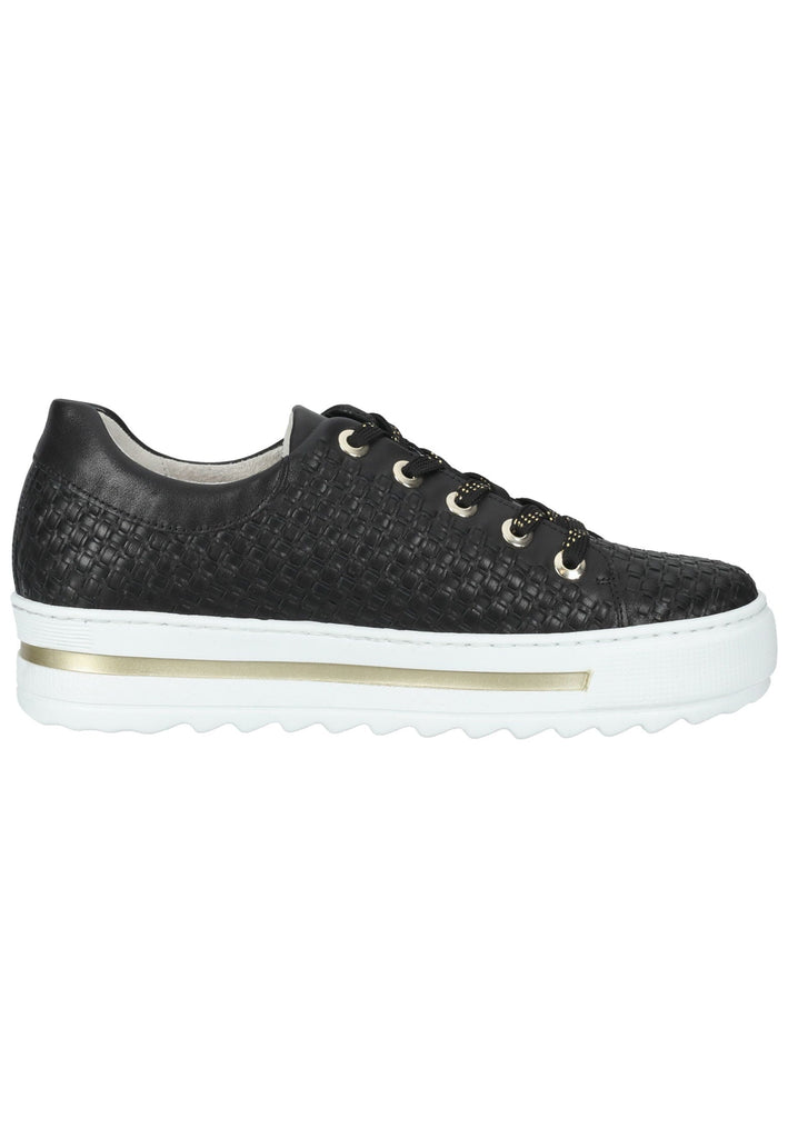 Gabor Sneaker Nappaleder Schwarz