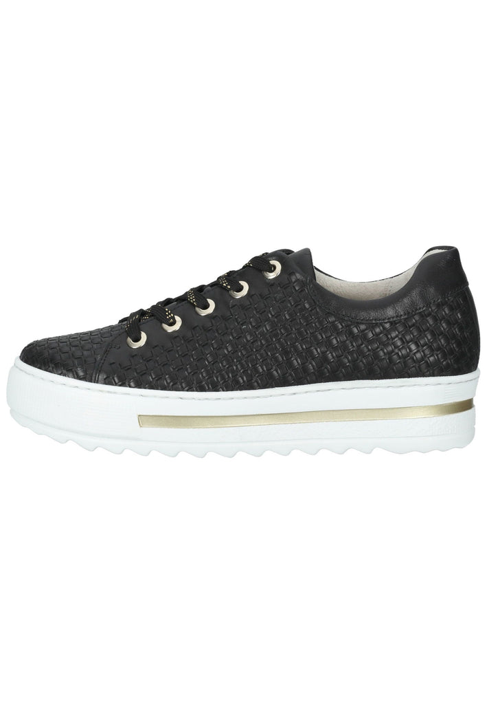 Gabor Sneaker Nappaleder Schwarz