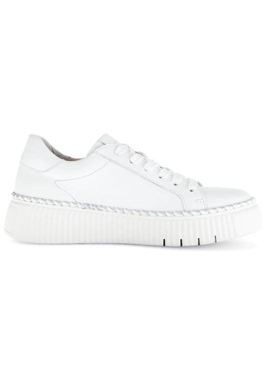 Gabor Sneaker Nappaleder Weiß
