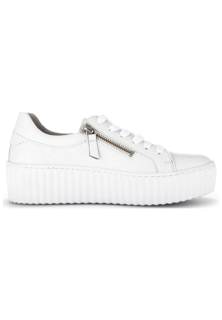 Gabor Sneaker Nappaleder Weiß