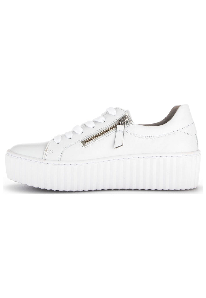 Gabor Sneaker Nappaleder Weiß